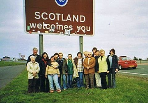 Grenze zu Schottland