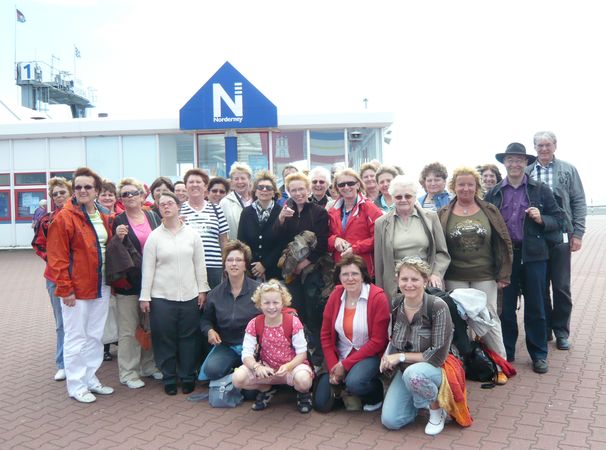 am Fährhafen Norddeich