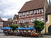 Biergarten vor dem Gasthaus Reinwand