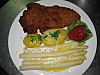 Schnitzel mit fränkischem Spargel